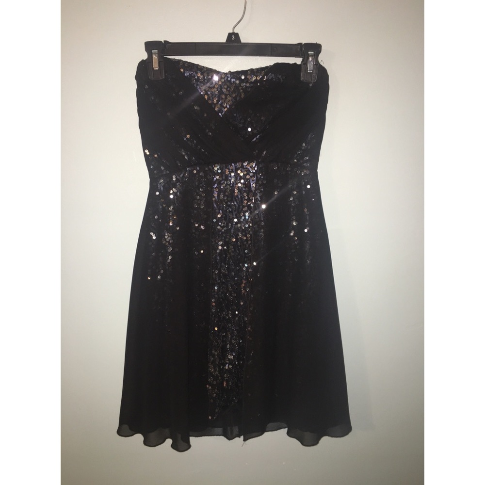 Black and Silver prom/formal/homecoming dress